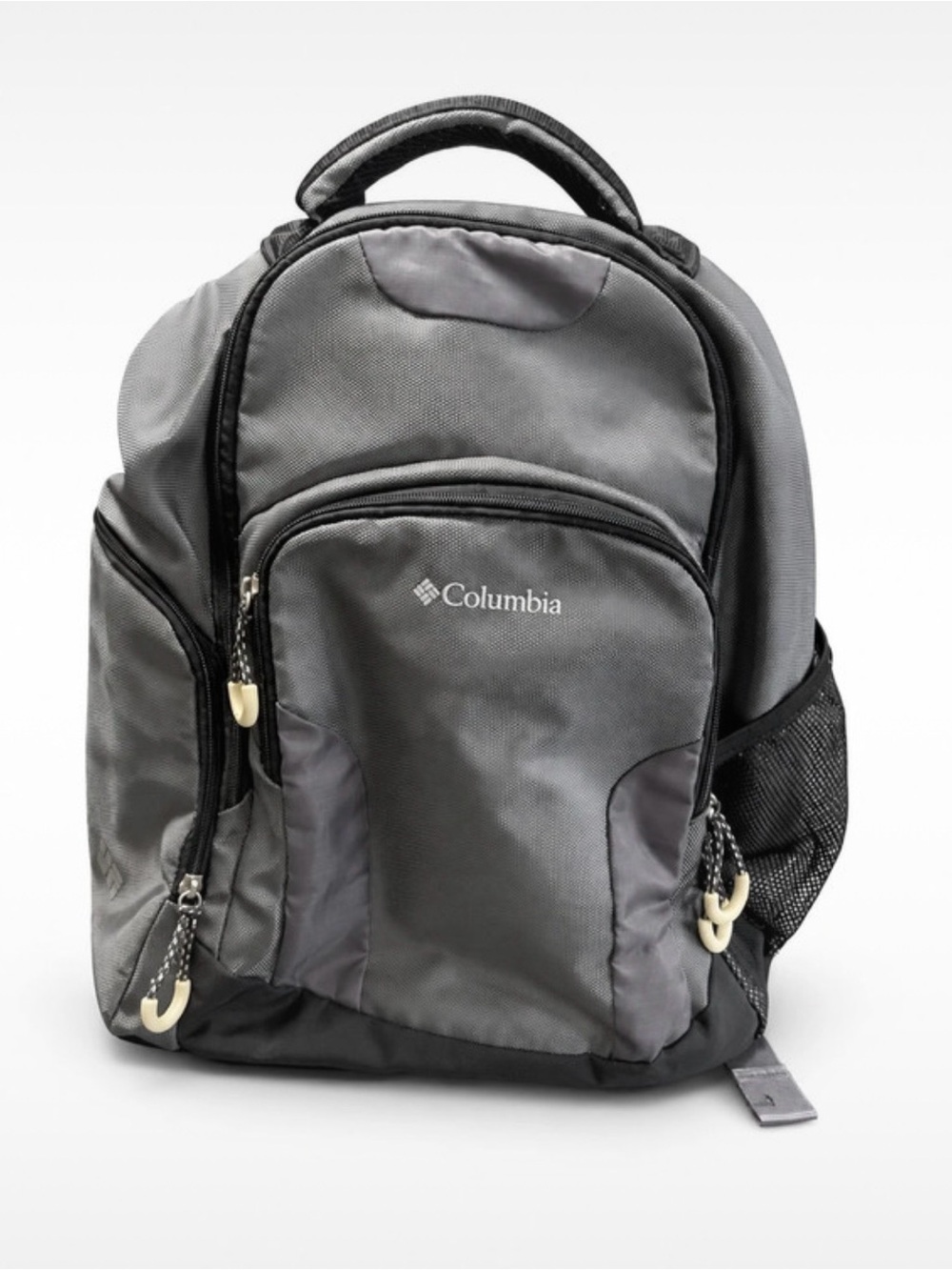 Columbia Gray & Black Multi-Compartment Backpack